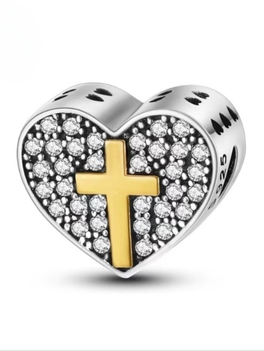 Silver Charm Compatible With Pandora Bracelets With God All Things Are Possible